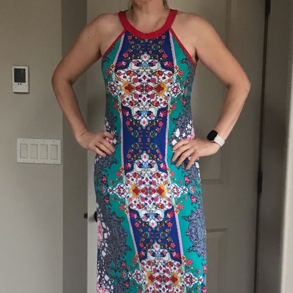 Nicole by Nicole Miller maxi dress small - Picture 1 of 7